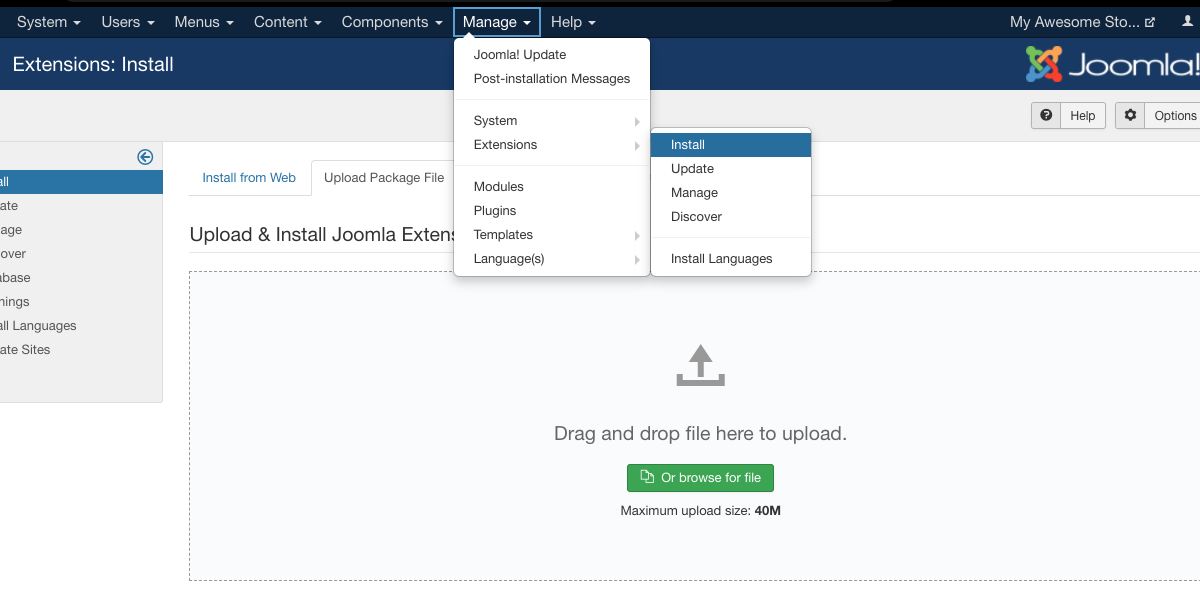 Install and enable Datasheet